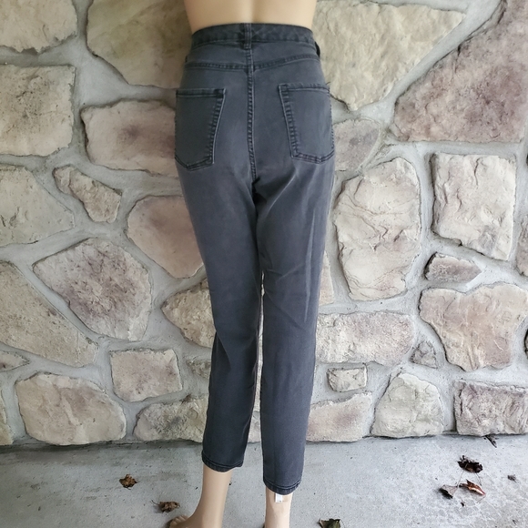 WILD FABLE | Dark Gray Faded Skinny Jeans - Picture 4 of 7